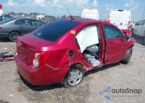 2013 Chevrolet Sonic Ls Auto from USA, damaged, VIN 1G1JA5SH1D4137716